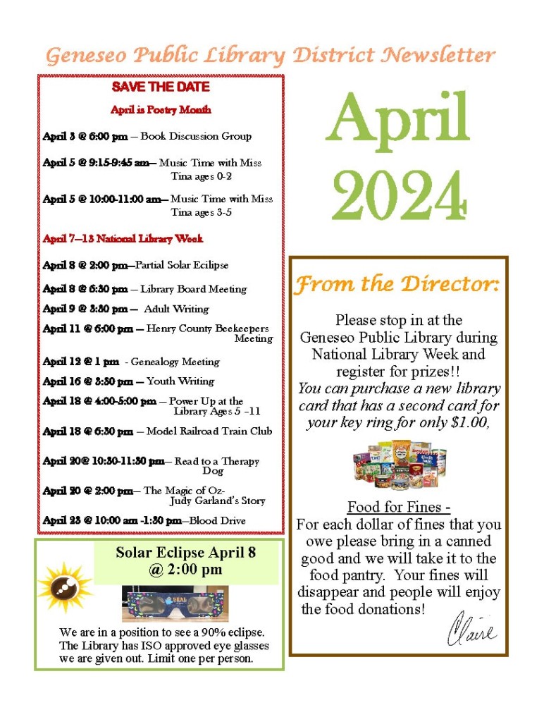 april 2024 newsletter page 1