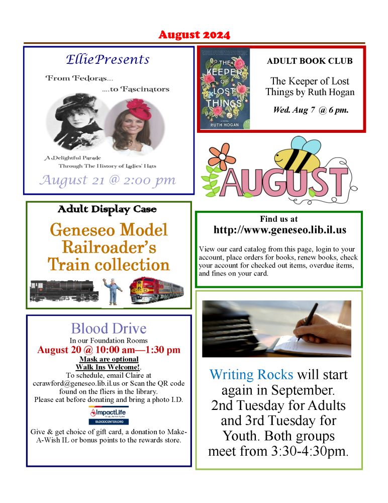 August 2024 Newsletter Page 3