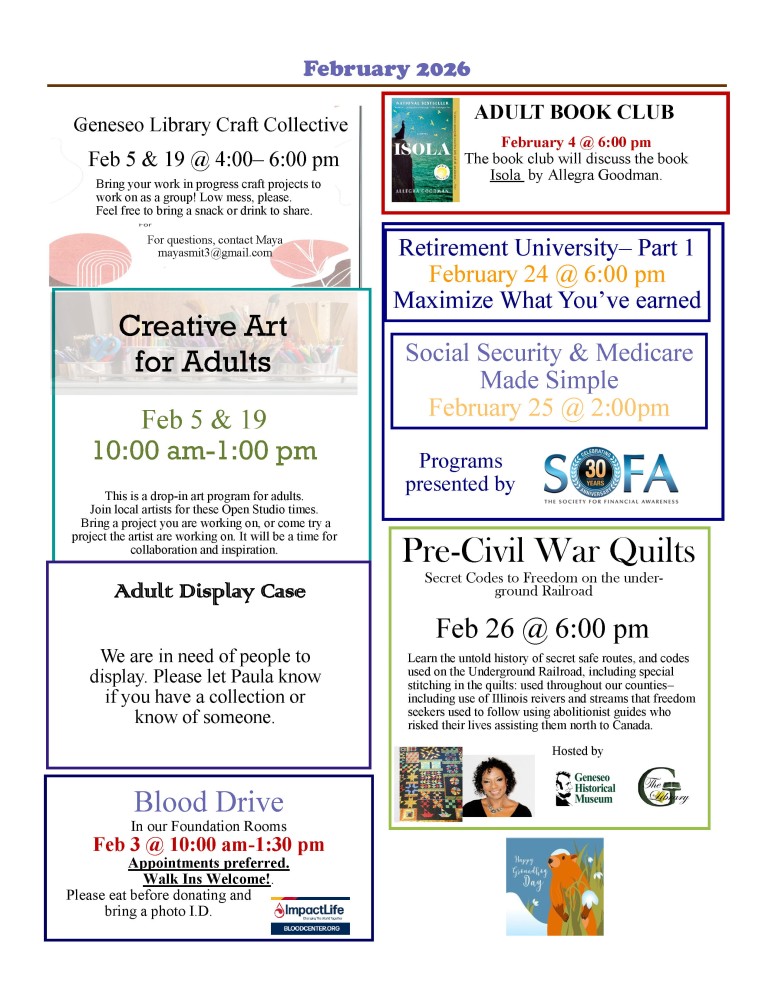 February 2026 Newsletter Page 3