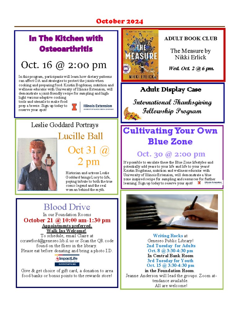 October 2024 Newsletter Page 5